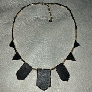 House of Harlow 1960 Station Leather Necklace